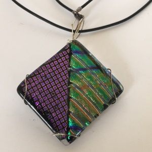 Artisan Handmade Layered Signed Pendant Necklace